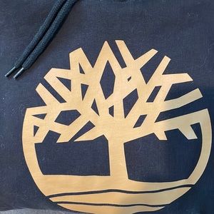 Mens Black Timberland Hoodie M